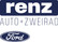 Logo Auto + Zweirad Renz OHG